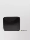 Comme Des Garçons "reflection" Wallet Featuring Gold-tone Hardware