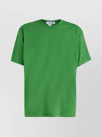 Comme Des Garçons Relaxed Fit Cotton T-shirt In Green