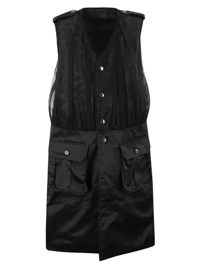 Comme Des Garçons Reversible Long Vest