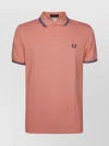 Comme Des Garçons Ribbed Collar Cuffs Graphic Print T-shirt