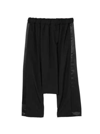 Comme Des Garçons Ribbon Detail Trousers In Multi