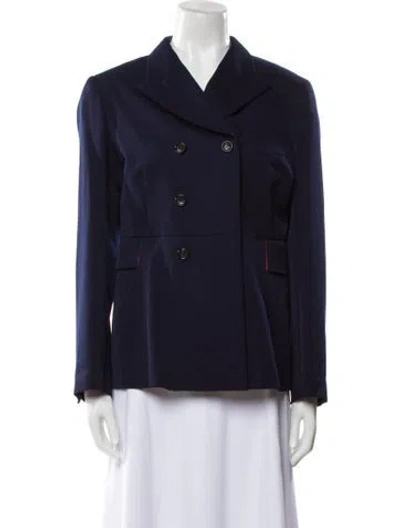 Pre-owned Comme Des Garçons Robe De Chambre Vintage 1999 Blazer In Blue