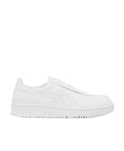 Comme Des Garçons Round Head Low-cut Skate Shoes In White
