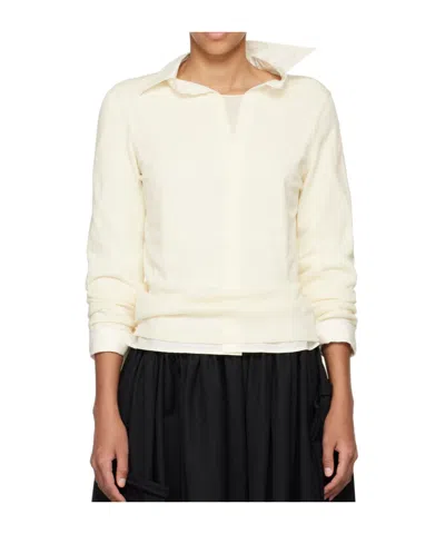 Comme Des Garçons Long-sleeved Sweater