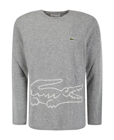 COMME DES GARÇONS ROUND-NECK LONG-SLEEVED SWEATER