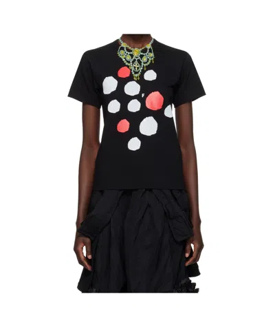 Comme Des Garçons Round Neck Short Sleeve T-shirt