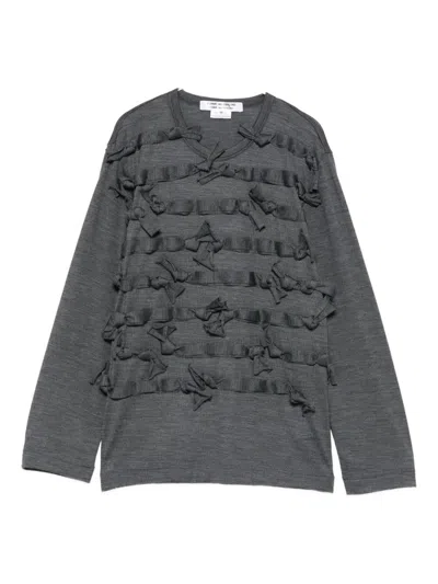 COMME DES GARÇONS COMME DES GARÇONS ROUND NECK TOP CLOTHING