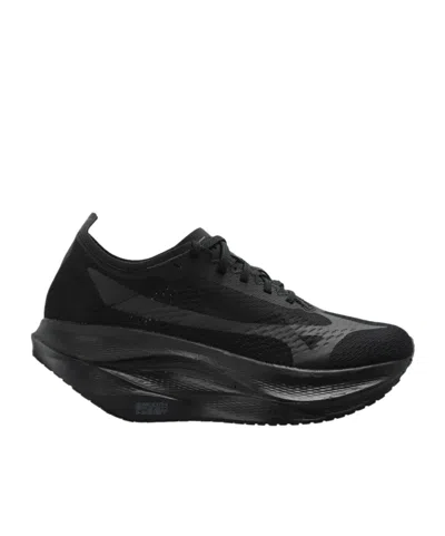 Comme Des Garçons Round-toe Sneakers In Black