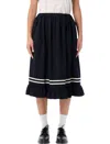 Comme Des Garçons Skirt Comme Des Garcons Woman Color Blue In Black