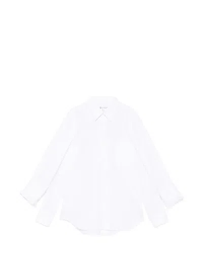 Comme Des Garçons Paul Smith Cotton Shirt In White