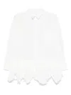 COMME DES GARÇONS RUFFLED-HEM SHIRT
