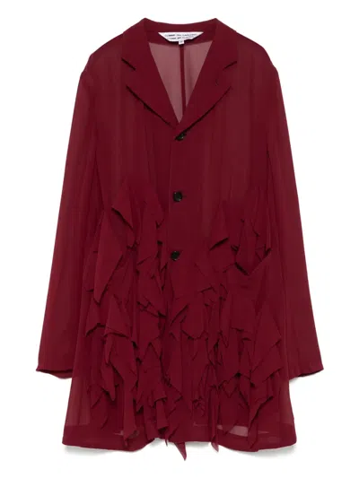 Comme Des Garçons Ruffled Jacket