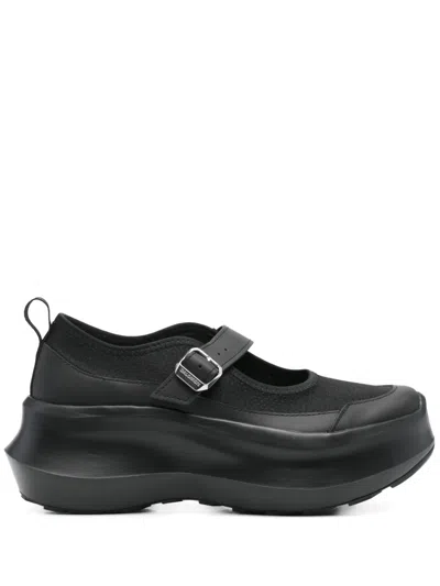 Comme Des Garçons Rx Marie-jeanne Platform Sneakers In Black
