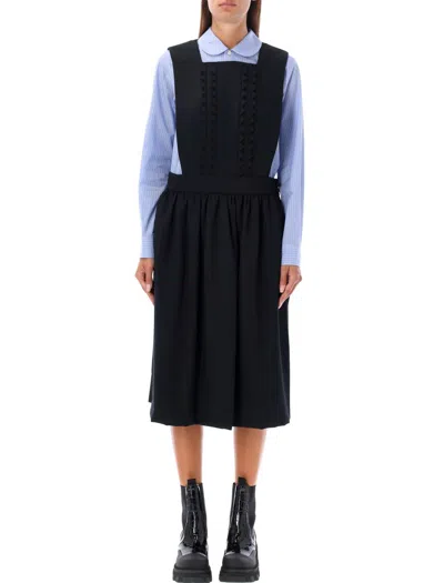 COMME DES GARÇONS COMME DES GARÇONS SALOPETTE MIDI DRESS