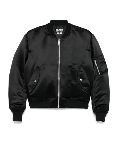 Comme Des Garçons Satin Bomber Jacket