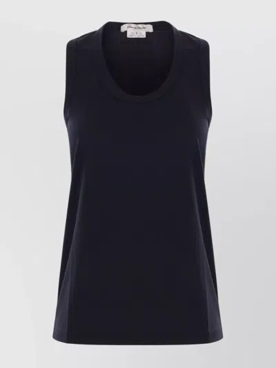 COMME DES GARÇONS SCOOP NECK SLEEVELESS TOP