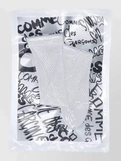Comme Des Garçons Semi Sheer Hosiery Set Textured Design