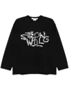Comme Des Garçons Sequin-embellished T-shirt