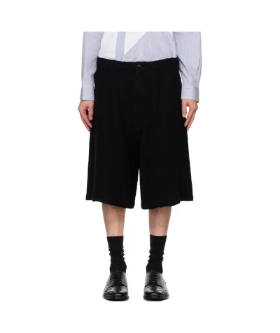 Comme Des Garçons Serge Shorts In Black