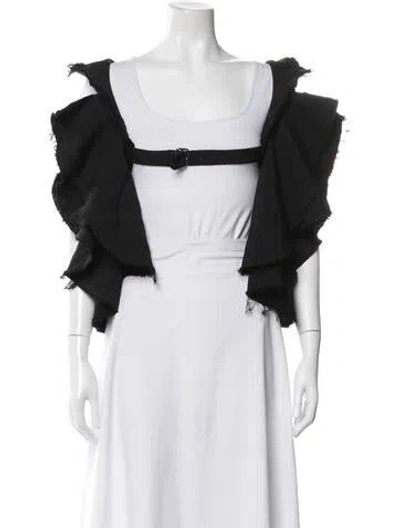 Pre-owned Comme Des Garçons Shawl In Black