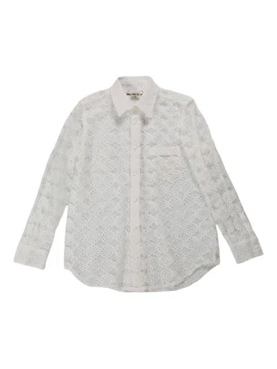 Comme Des Garçons Sheer Lace Shirt