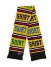 Comme Des Garçons Shirt 1988 Wovwn Scarf In Yellow