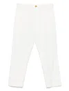 Comme Des Garçons Shirt Tapered-leg Cropped Trousers