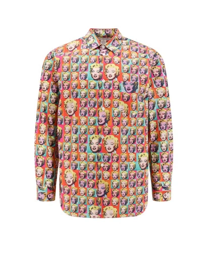 Comme Des Garçons Shirt Shirt In Multicolor