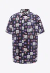 COMME DES GARÇONS SHIRT ANDY WARHOL PRINT SHORT-SLEEVED SHIRT