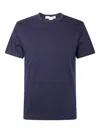 Comme Des Garçons Shirt Back-logo Cotton T-shirt In Blue