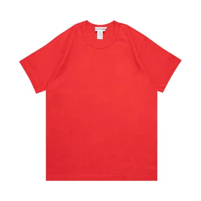 Pre-owned Comme Des Garçons Shirt Back Logo T-shirt 'red'