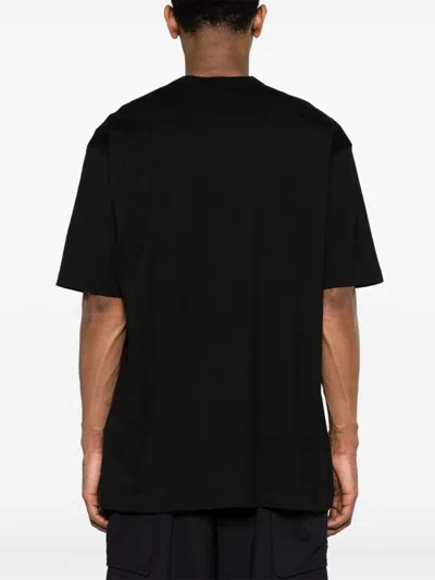 Comme Des Garçons Shirt Back Print T-shirt Men Black In Cotton