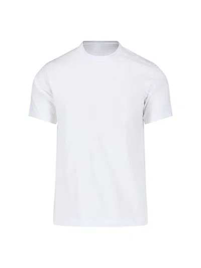 Comme Des Garçons Shirt Basic T-shirt In 2 White
