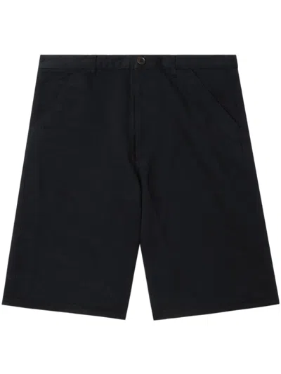 Comme Des Garçons Shirt Bermuda Shorts In Blue