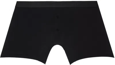 Comme Des Garçons Shirt Black Buttoned Boxers