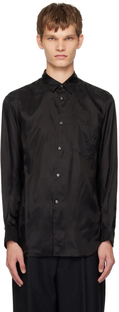 Comme Des Garçons Shirt Black Patch Pocket Shirt In 1 Black