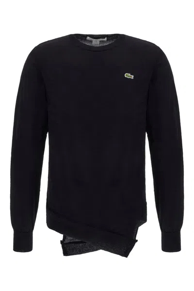 Comme Des Garçons Shirt Black Wool Sweater In 1