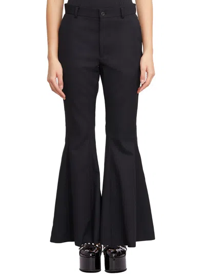 Comme Des Garçons Shirt Bootcut Wool Trousers