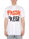 Comme Des Garçons Shirt Man Shirt White Size M Cotton In White