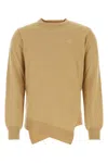 Comme Des Garçons Shirt Camel Wool Comme Des Garã§ons Shirt X Lacoste Sweater