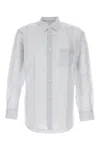 Comme Des Garçons Shirt Embroidered Cupro Shirt