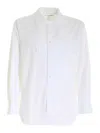 Comme Des Garçons Shirt Camisa - Blanco In Blanco