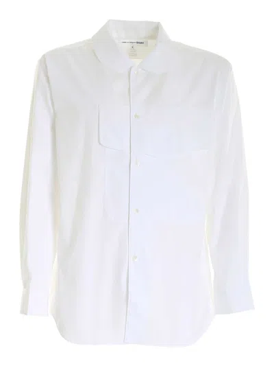 Comme Des Garçons Shirt Camisa - Blanco