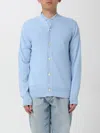 Comme Des Garçons Shirt Cardigan  Men Color Blue