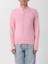 Comme Des Garçons Shirt Cardigan  Men Color Pink In Pink
