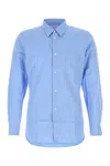 COMME DES GARÇONS SHIRT COMME DES GARÇONS SHIRT CERULEAN BLUE POPLIN SHIRT