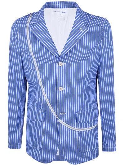 Comme Des Garçons Shirt Classic Fit Jacket In Blue