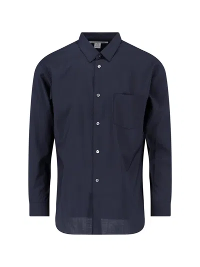 Comme Des Garçons Shirt Classic Shirt In Blue
