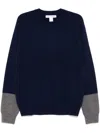 Comme Des Garçons Shirt Wool Pullover In Blue