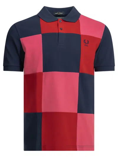 Comme Des Garçons Shirt Comme Des Garçons 衬衫 Comme Des Garçons 衬衫 X Fred Perry 纽扣 Polo 衫 In Blue